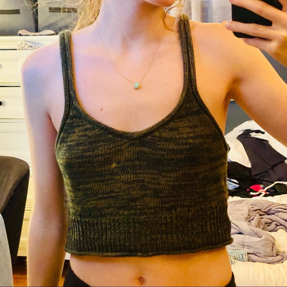 Knitted tank top